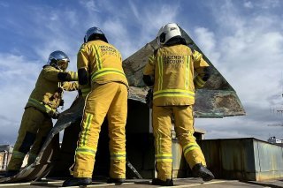 Les pompiers genevois sont intervenus plus de 200 fois dimanche en raison d'une bise violente.